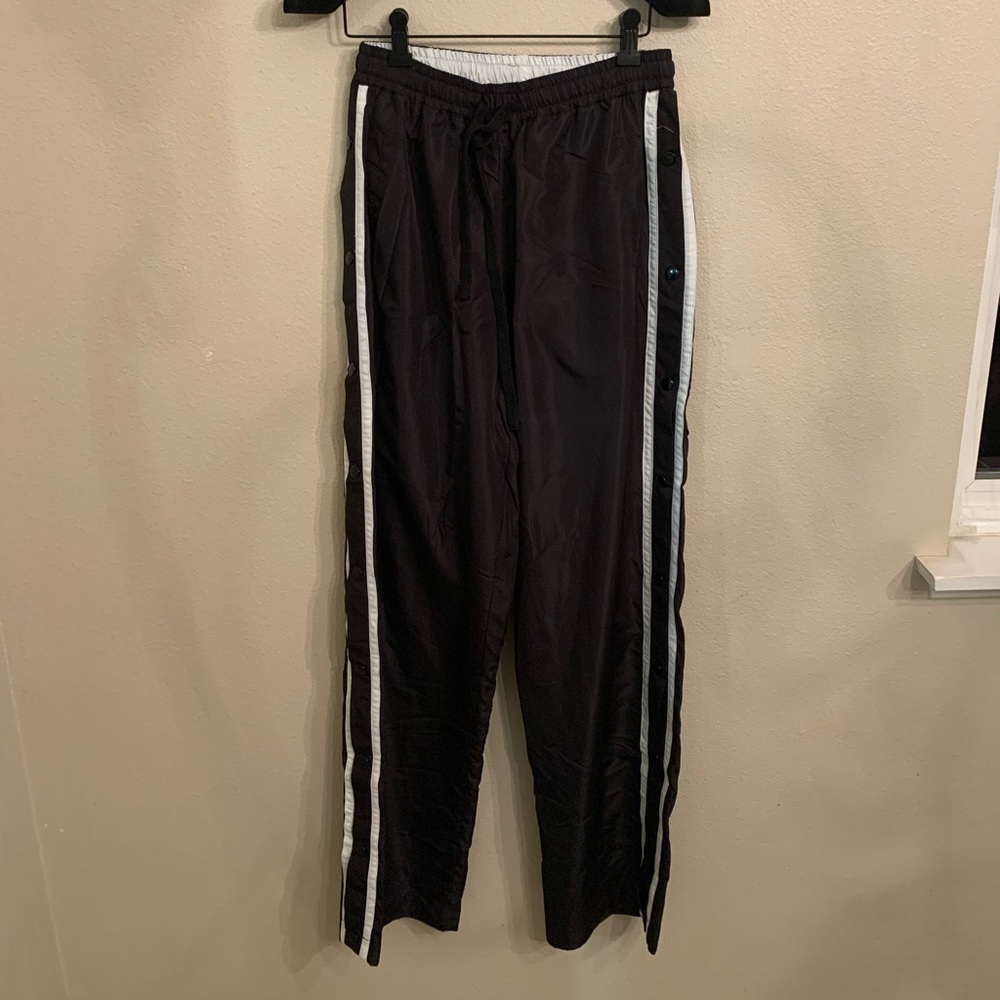 High waisted wind breaker sweats